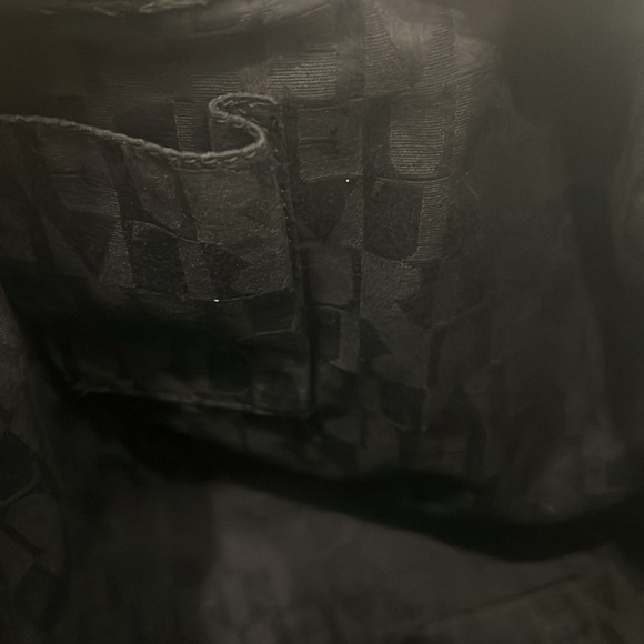 Furla bag - python effect tote genuine leather black - Picture 11 of 13